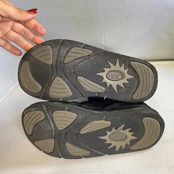 VTG UGG Authentic Knightsbridge W7 zipper back tall black - Picture 4 of 6